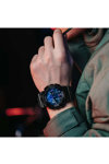 G-SHOCK Dual Time Chronograph Black Rubber Strap