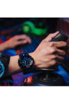 G-SHOCK Dual Time Chronograph Black Rubber Strap