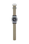 G-SHOCK Dual Time Chronograph Khaki Fabric Strap