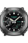 G-SHOCK Dual Time Chronograph Olive Green Fabric Strap