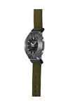 G-SHOCK Dual Time Chronograph Olive Green Fabric Strap