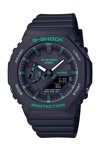 G-SHOCK Dual Time Chronograph Black Rubber Strap