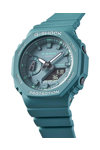 G-SHOCK Dual Time Chronograph Blue Rubber Strap