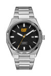 CATERPILLAR California Silver Stainless Steel Bracelet