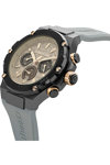 CERRUTI Lucardo Chronograph Grey Silicone Strap