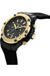 CERRUTI Lucardo Chronograph Black Silicone Strap