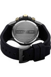 CERRUTI Lucardo Chronograph Black Silicone Strap