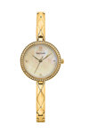 PIERRE LANNIER Leia Crystals Gold Stainless Steel Bracelet