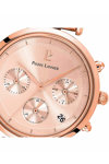 PIERRE LANNIER Lutecia Chronograph Rose Gold Stainless Steel Bracelet