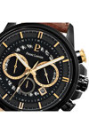 PIERRE LANNIER Sentinelle Chronograph Brown Leather Strap