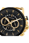 PIERRE LANNIER Sentinelle Chronograph Gold Stainless Steel Bracelet