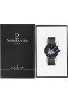 PIERRE LANNIER Impact Automatic Black Stainless Steel Bracelet