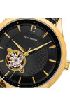 PIERRE LANNIER Fleuret Automatic Black Leather Strap