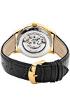 PIERRE LANNIER Fleuret Automatic Black Leather Strap