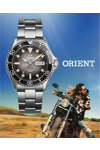 ORIENT Sports Vintage Diver Automatic Silver Stainless Steel Bracelet