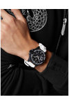 PHILIPP PLEIN The Skull White Rubber Strap