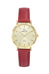 GO Mademoiselle Bordeaux Leather Strap