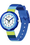 FLIK FLAK Stripy Blue Multicolor Plastic Strap