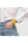 SWATCH Proudly Yellow Yellow Silicone Strap