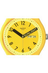 SWATCH Proudly Yellow Yellow Silicone Strap