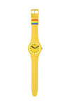 SWATCH Proudly Yellow Yellow Silicone Strap