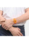 SWATCH Proudly Orange Orange Silicone Strap