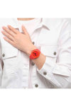 SWATCH Proudly Red Red Silicone Strap