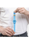 SWATCH Proudly Blue Light Blue Silicone Strap