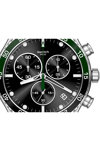 SWATCH Dark Green Irony Chronograph Silver Stainless Steel Bracelet