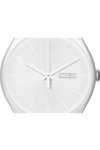 SWATCH White Rebel with White Silicone Strap