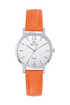 GO Mademoiselle Orange Leather Strap