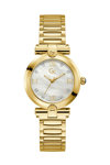 GUESS Collection Fusion Crystals Gold Stainless Steel Bracelet