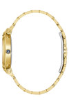 GUESS Collection Fusion Crystals Gold Stainless Steel Bracelet