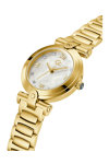 GUESS Collection Fusion Crystals Gold Stainless Steel Bracelet