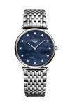 LONGINES La Grande Classique de Longines Diamonds Silver Stainless Steel Bracelet