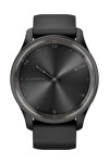 GARMIN Vivomove Trend Slate Bezel with Black Case and Silicone Band