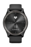 GARMIN Vivomove Trend Slate Bezel with Black Case and Silicone Band