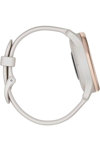 GARMIN Vivomove Trend Peach Gold Bezel with White Cream Case and Silicone Band