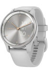 GARMIN Vivomove Trend Silver Bezel with Mist Grey Case and Silicone band