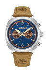 TIMBERLAND Williston Small Dual Time Brown Leather Strap