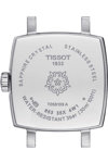 TISSOT T-Lady Lovely Square Diamonds Silver Stainless Steel Bracelet