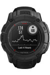 GARMIN Instinct 2X Solar Tactical Black Silicone Band