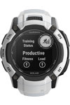 GARMIN Instinct 2X Solar Whitestone Silicone Band