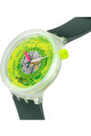 SWATCH Big Bold Blinded By Neon Green Biosourced Strap