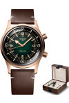 LONGINES Legend Diver Automatic Brown Leather Strap Gift Set