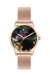 TED BAKER Fitzrovia Bloom Rose Gold Stainless Steel Bracelet