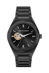 TRUSSARDI Brink Automatic Black Metallic Bracelet