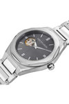 TRUSSARDI Brink Automatic Silver Metallic Bracelet