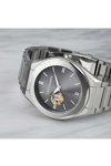 TRUSSARDI Brink Automatic Silver Metallic Bracelet