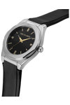 TRUSSARDI Brink Black Leather Strap